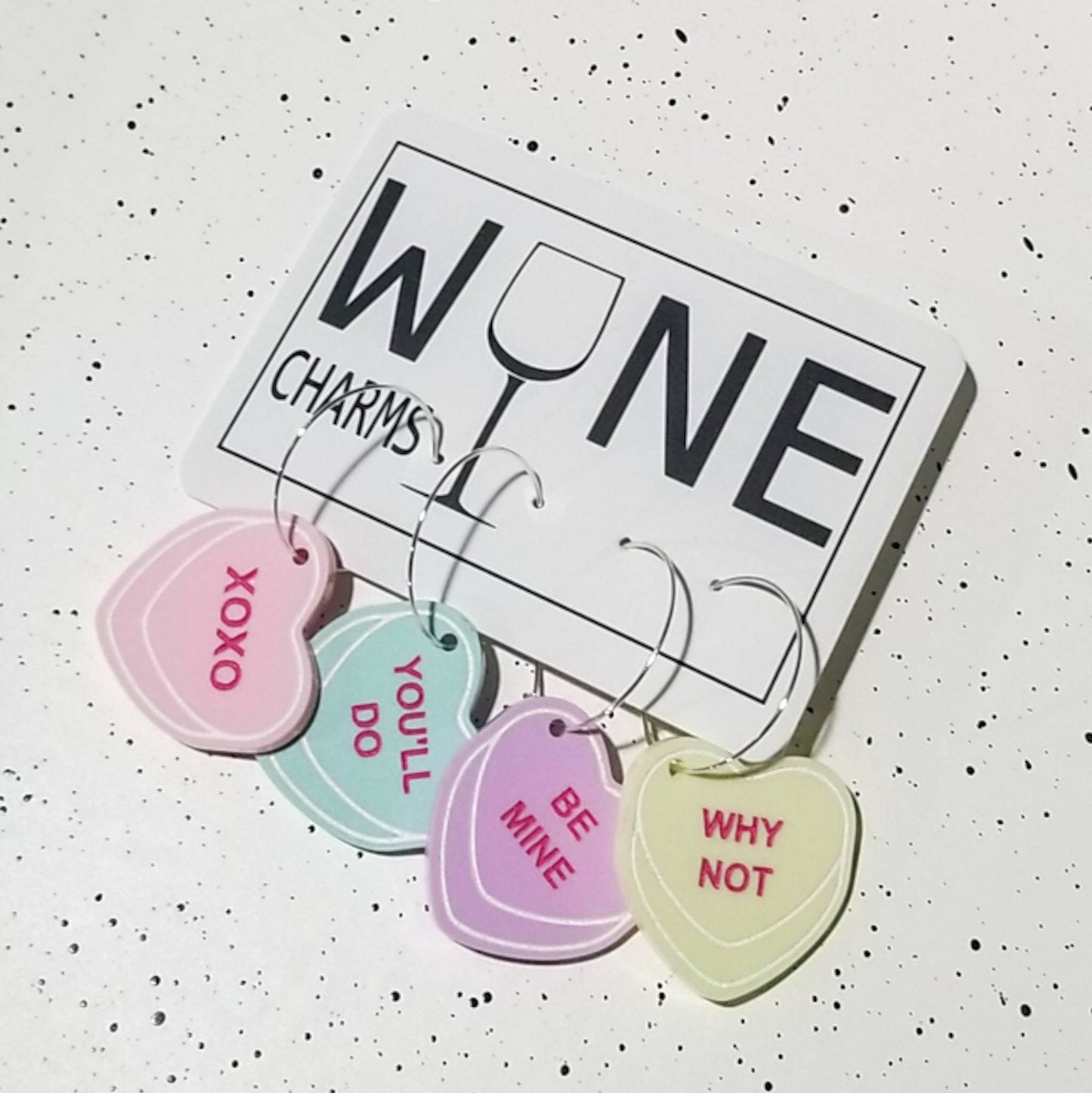 Sweet tart Wine Charms!